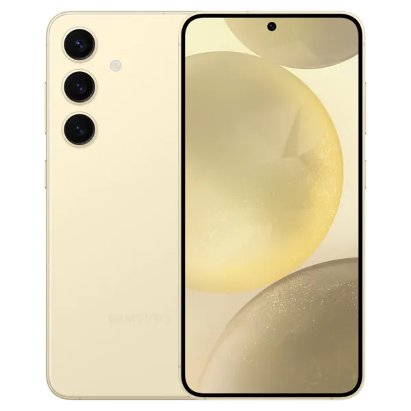 Sell your Samsung Galaxy S24 5G Amber yellow color mobile at kwik buyback online in kuwait. we pay instant cash.