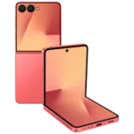 Samsung Galaxy Z Flip7 5G Coral red color